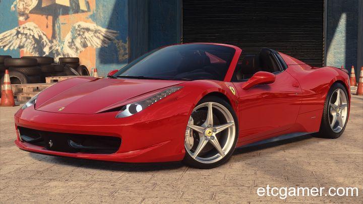 2011 Ferrari 458 Spider