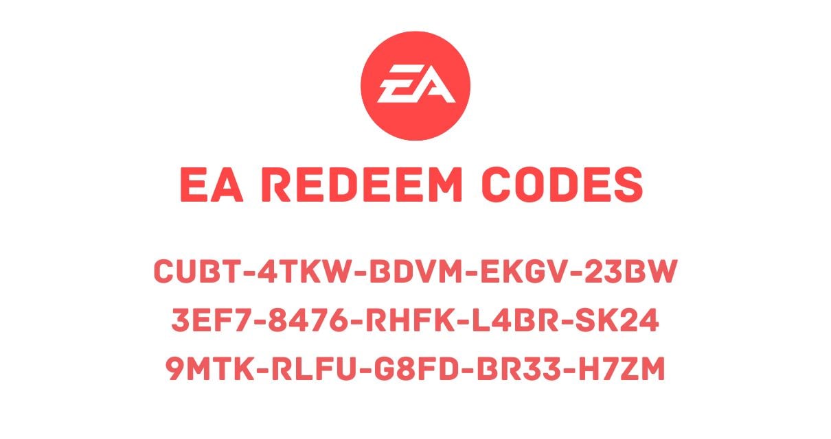 ea redeem codes 2