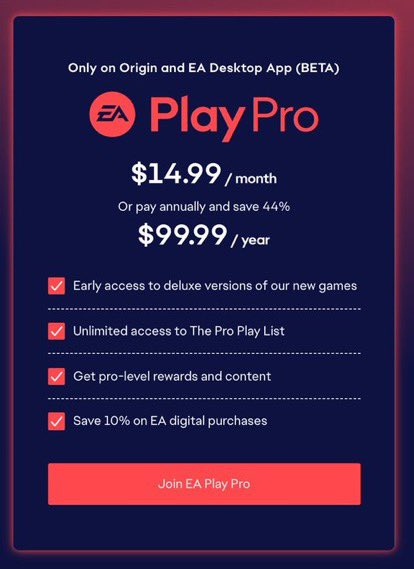 official ea promotion