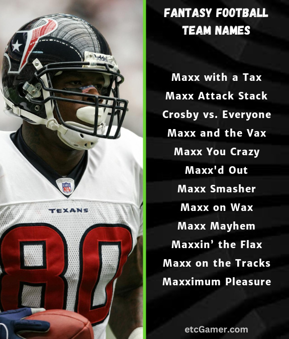 maxx crosby fantasy names football team nfl 2025