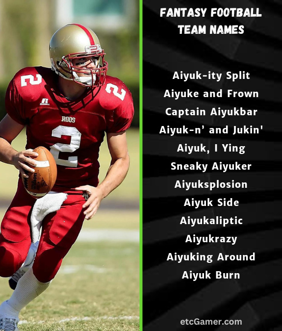 brandon aiyuk fantasy names football team nfl 2025