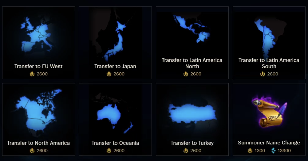 lol servers