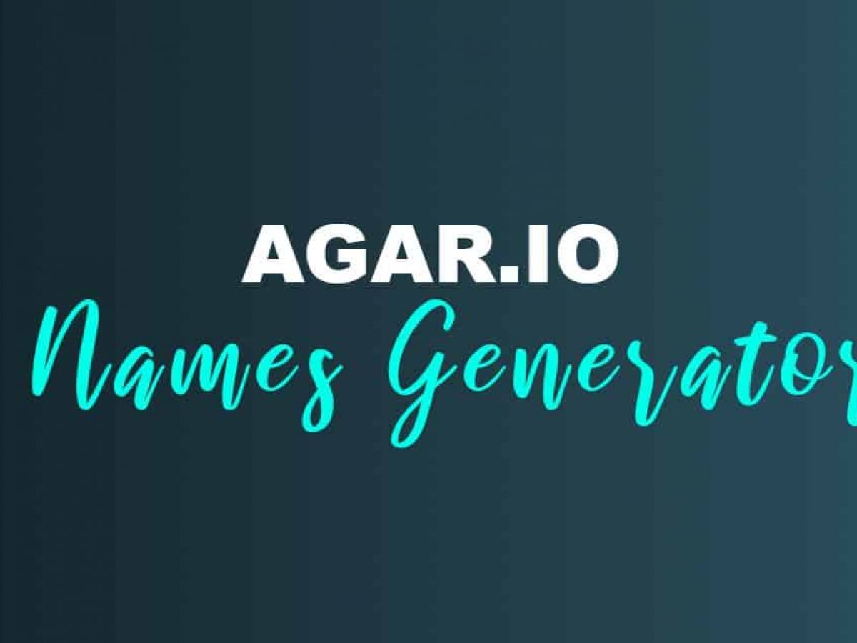 AgarIO Name Generator with Symbols 😍 (Copy/Paste)