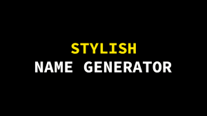 Stylish Name Generator with Symbols 😎🔥 (Copy/Paste)