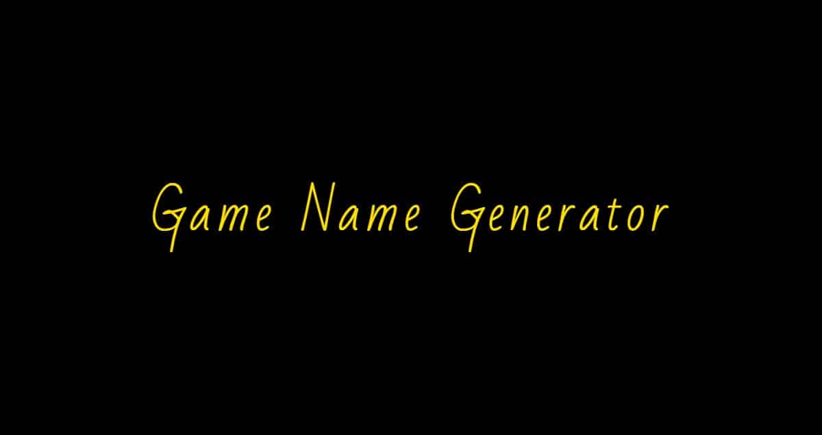 Game Name Generator with Symbols ツ (Copy/Paste)