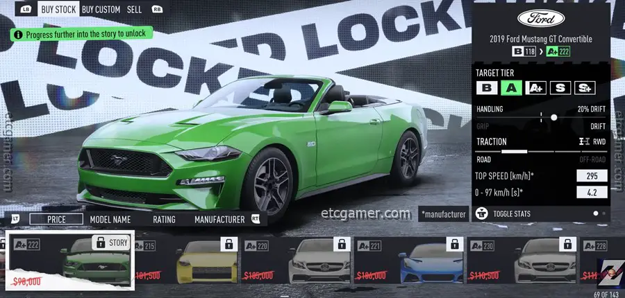 2019 ford mustang gt convertible