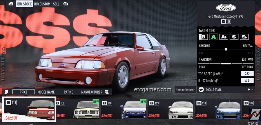 Ford Mustang Foxbody 1990