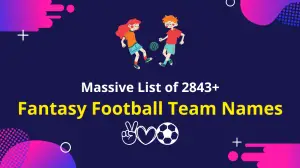 2743+ Fantasy Football Team Names: Funny, Inappropriate & more 😋 (2024)