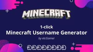 Minecraft Username Generator v2 | 957+ Trending Names