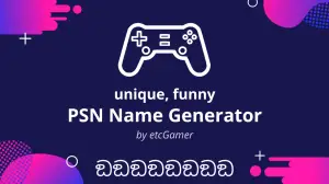 PSN Name Generator v2 – Unlimited Names – October 2023