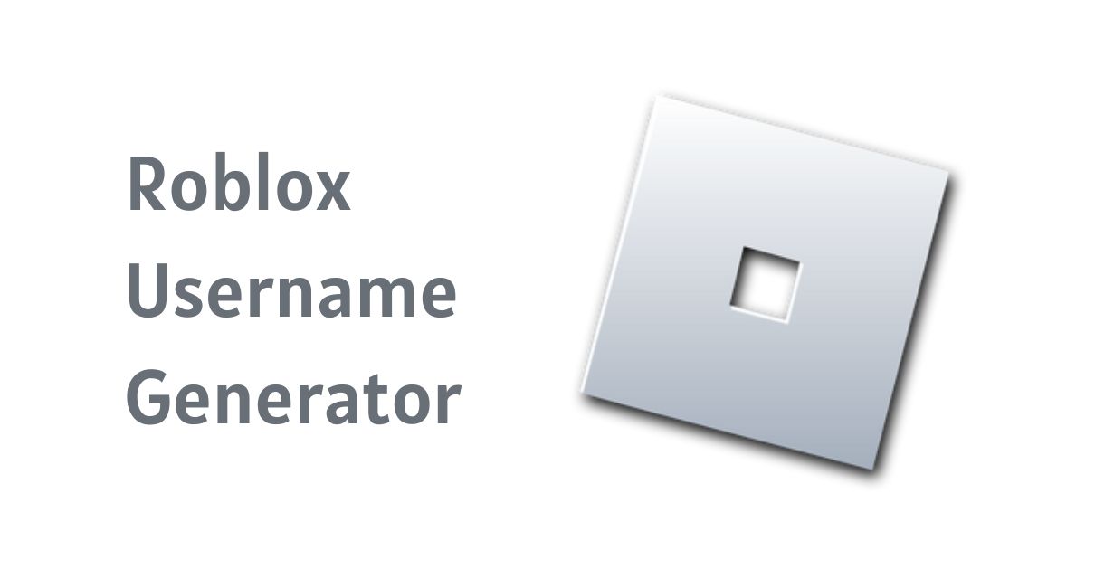 Roblox Username generator