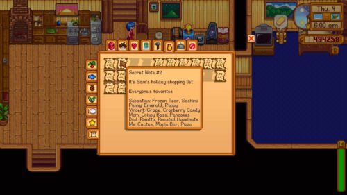 secret note stardew valley