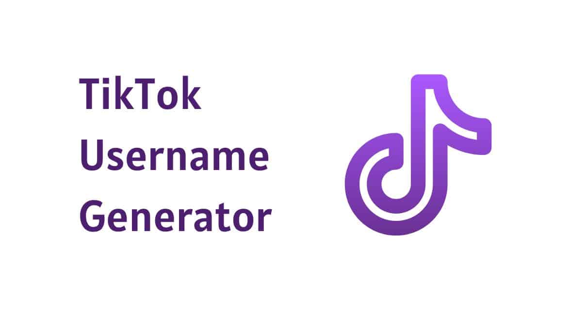 tiktok username generator